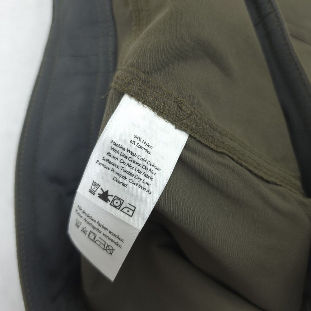 Eddie Bauer First Ascent Guide Pro Shorts Mens 42 Green Hiking Cargo - Picture 8 of 9
